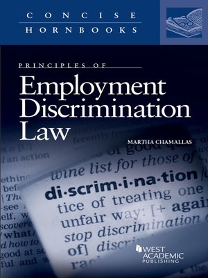 cover image of Principles of Employment Discrimination